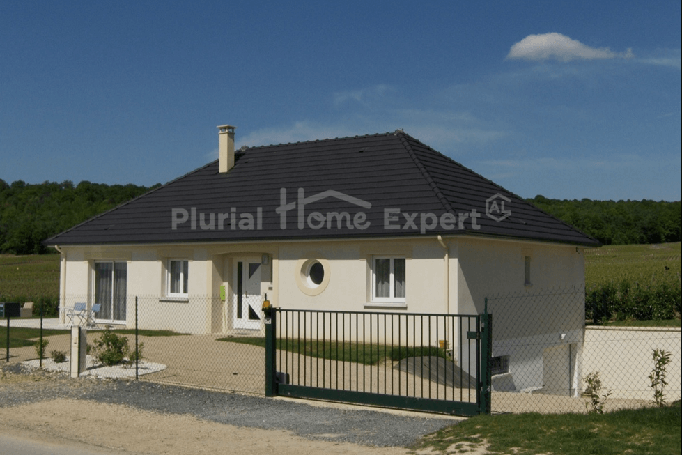 Maison sur sous-sol proche d'Epernay